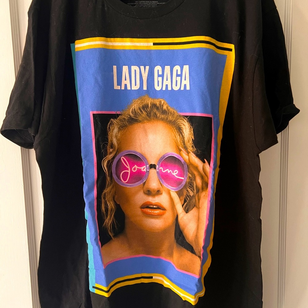 Lady Gaga Joanne concert tee shirt XL